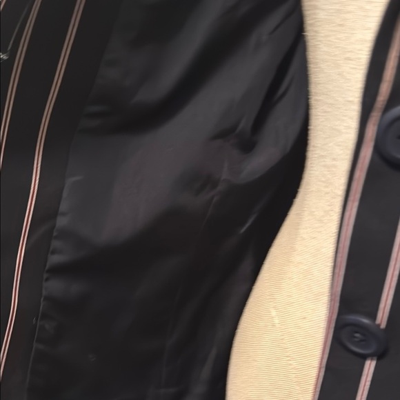 Women's Striped Blazer - Navy, red and white - Picture 3 of 5